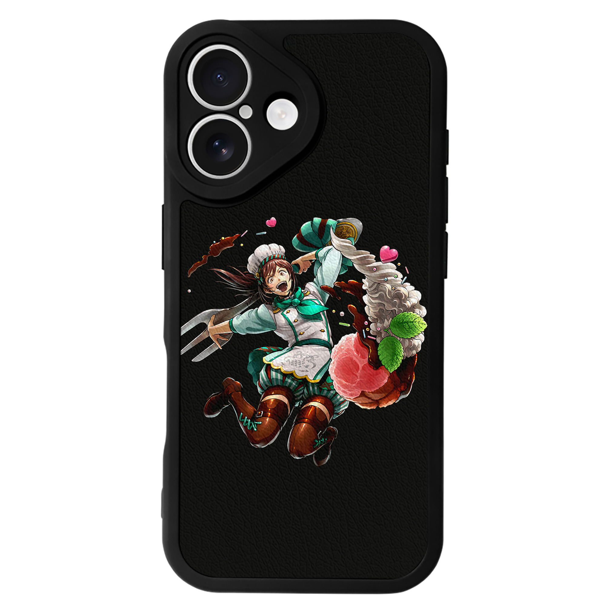 （画像用） 進撃の巨人 サシャ·ブラウス Attack on Titan Sasha Blaus 【iPhone 16シリーズ対応】シリコンスマホケース（レザー調） 材質：シリコン